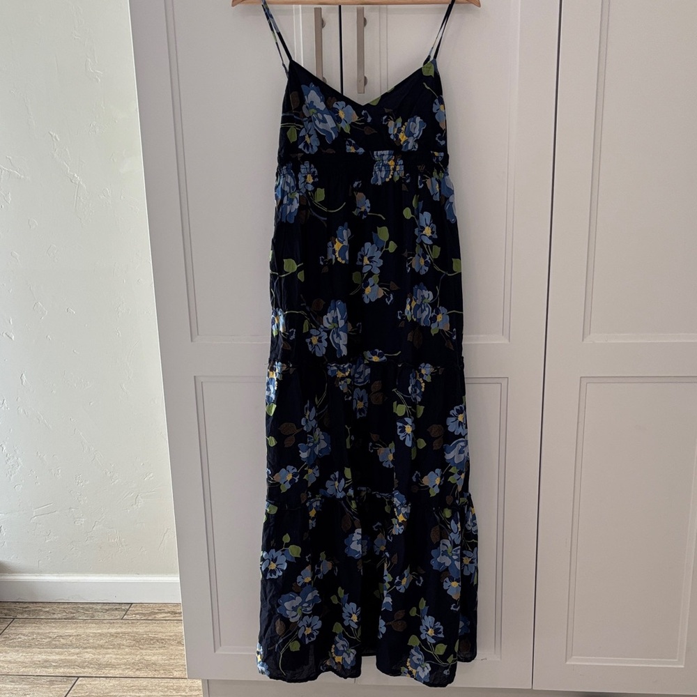 Tiered Floral Ruffle Maxi Dress - 2